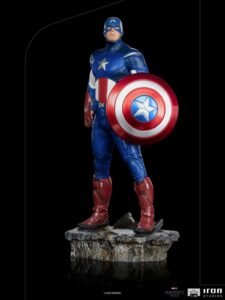 Figura del Capitán América Battle of NY por Iron Studios - Imagen 2