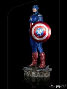 Figura del Capitán América Battle of NY por Iron Studios - Imagen 3
