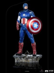 Figura del Capitán América Battle of NY por Iron Studios - Imagen 4
