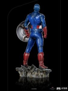 Figura del Capitán América Battle of NY por Iron Studios - Imagen 5