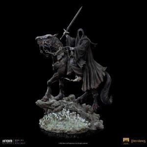 Figura de Nazgûl a caballo en El Señor de los Anillos por Iron Studios - Imagen 2