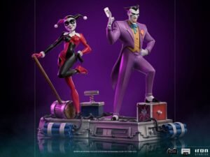 Figura de Harley Quinn en Batman The Animated Series por Iron Studios - Imagen 8