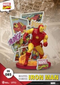 Diorama Iron Man de Marvel Comics por Beast Kingdom - Imagen 2
