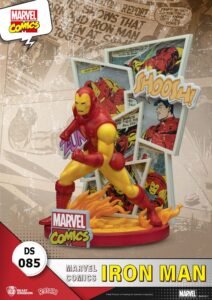 Diorama Iron Man de Marvel Comics por Beast Kingdom - Imagen 3