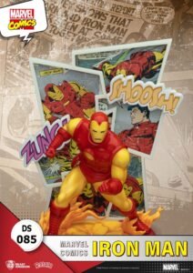 Diorama Iron Man de Marvel Comics por Beast Kingdom - Imagen 4