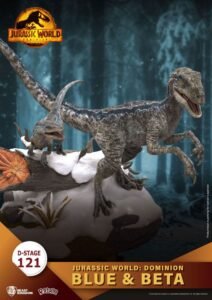 Diorama Blue y Beta de Jurassic World: Dominion por Beast Kingdom - Imagen 5