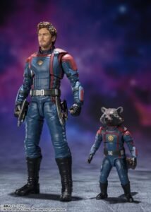 Figuras articuladas S.H. Figuarts de Star Lord y Rocket Raccoon en Guardians of the Galaxy 3 por Bandai Tamashii Nations - Imagen 2