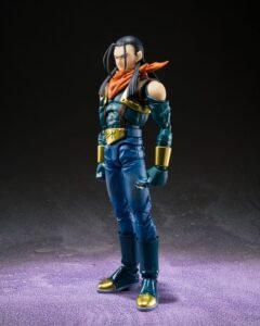 Figura S.H. Figuarts de Súper Androide 17 en Dragon Ball GT por Bandai Tamashii Nations - Imagen 2