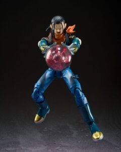 Figura S.H. Figuarts de Súper Androide 17 en Dragon Ball GT por Bandai Tamashii Nations - Imagen 4