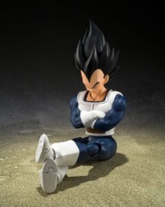 Figura S.H. Figuarts de Vegeta Old Battle Clothes en Dragon Ball Z por Bandai Tamashii Nations - Imagen 2