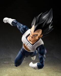 Figura S.H. Figuarts de Vegeta Old Battle Clothes en Dragon Ball Z por Bandai Tamashii Nations - Imagen 4