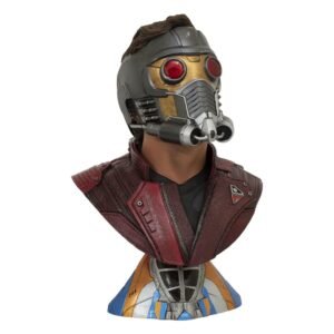 Busto de resina Star-Lord Vengadores: Endgame Legends in 3D por Diamond Select - Imagen 2
