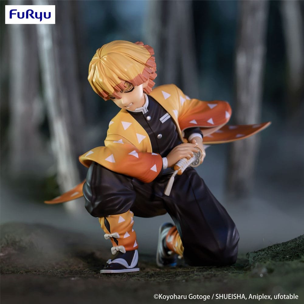 Figura de Zenitsu Agatsuma en Demon Slayer: Kimetsu no Yaiba por Furyu - Imagen 2