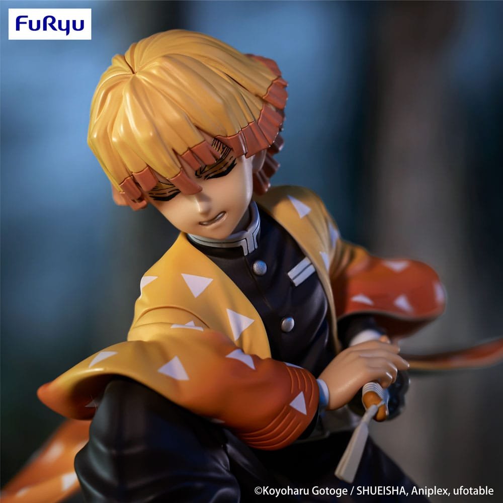 Figura de Zenitsu Agatsuma en Demon Slayer: Kimetsu no Yaiba por Furyu - Imagen 3