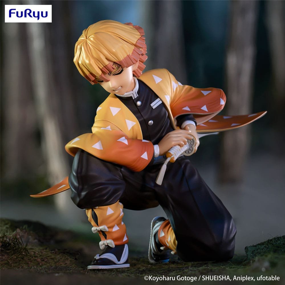 Figura de Zenitsu Agatsuma en Demon Slayer: Kimetsu no Yaiba por Furyu - Imagen 4