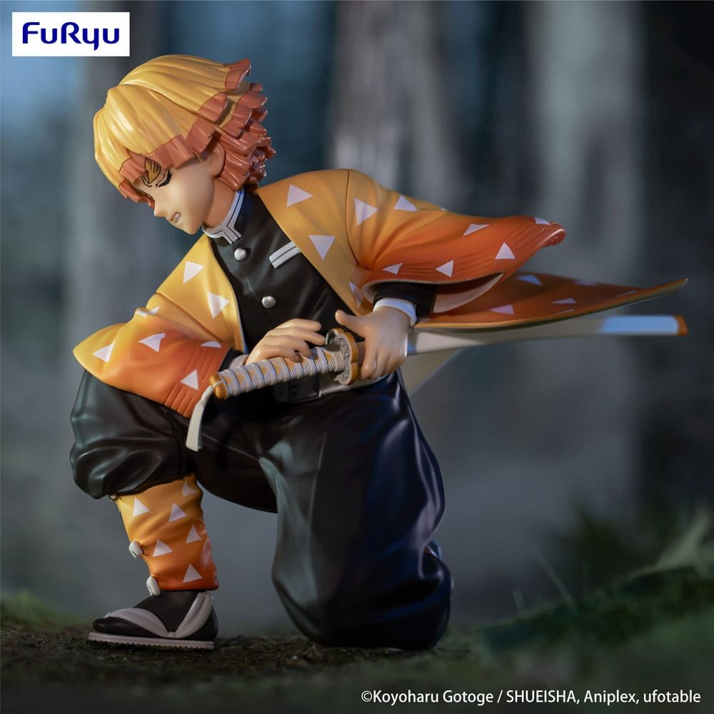 Figura de Zenitsu Agatsuma en Demon Slayer: Kimetsu no Yaiba por Furyu - Imagen 5