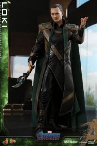Figura articulada de Loki en Vengadores: Endgame por Hot Toys - Imagen 4