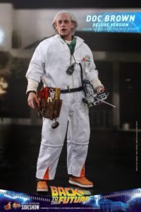 Figura articulada de Doc Brown (Versión Deluxe) en Regreso al Futuro por Hot Toys - Imagen 6