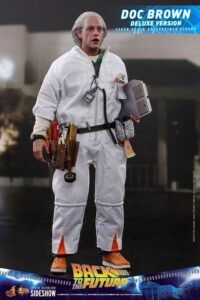 Figura articulada de Doc Brown (Versión Deluxe) en Regreso al Futuro por Hot Toys - Imagen 7