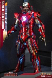 Figura articulada de Centurión de Plata (Versión Armor Suit Up) en Iron Man 3 por Hot Toys - Imagen 3