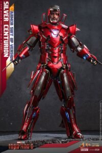 Figura articulada de Centurión de Plata (Versión Armor Suit Up) en Iron Man 3 por Hot Toys - Imagen 5
