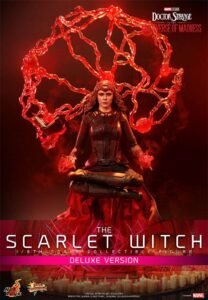 Figura articulada de La Bruja Escarlata (Versión Deluxe) en Doctor Strange en el Multiverso de la Locura por Hot Toys - Imagen 2