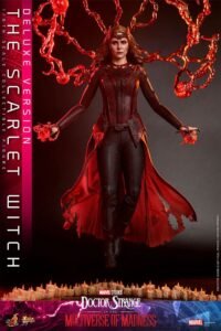 Figura articulada de La Bruja Escarlata (Versión Deluxe) en Doctor Strange en el Multiverso de la Locura por Hot Toys - Imagen 3
