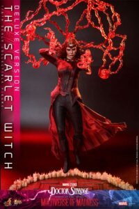 Figura articulada de La Bruja Escarlata (Versión Deluxe) en Doctor Strange en el Multiverso de la Locura por Hot Toys - Imagen 4