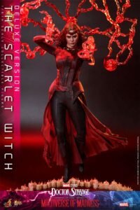 Figura articulada de La Bruja Escarlata (Versión Deluxe) en Doctor Strange en el Multiverso de la Locura por Hot Toys - Imagen 5