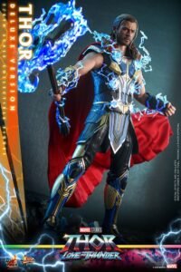 Figura Masterpiece de Thor (Deluxe Version) en Thor: Love and Thunder por Hot Toys - Imagen 9