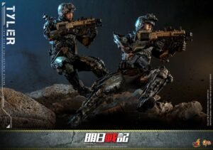 Figura articulada de Tyler en Warriors of Future por Hot Toys - Imagen 9