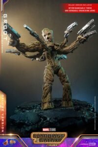 Figura Movie Masterpiece de Groot (Deluxe Version) en Guardianes de la Galaxia vol. 3 por Hot Toys - Imagen 2