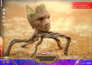 Figura Movie Masterpiece de Groot (Deluxe Version) en Guardianes de la Galaxia vol. 3 por Hot Toys - Imagen 3