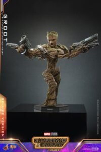 Figura Movie Masterpiece de Groot (Deluxe Version) en Guardianes de la Galaxia vol. 3 por Hot Toys - Imagen 5