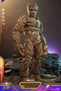 Figura Movie Masterpiece de Groot (Deluxe Version) en Guardianes de la Galaxia vol. 3 por Hot Toys - Imagen 8