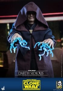 Figura 1/6 de Darth Sidious en Star Wars: The Clone Wars por Hot Toys - Imagen 7