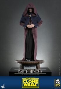 Figura 1/6 de Darth Sidious en Star Wars: The Clone Wars por Hot Toys - Imagen 8