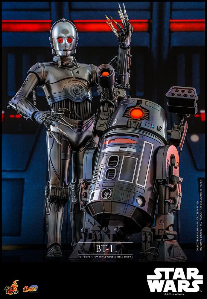 Figura Comic Masterpiece de BT-1 en Star Wars por Hot Toys - Imagen 8