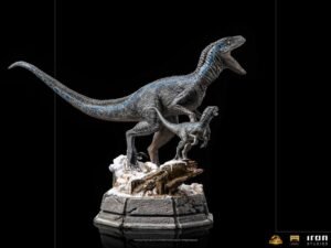 Figura Deluxe Art Scale de Blue y Beta en Jurassic World Dominion por Iron Studios - Imagen 9