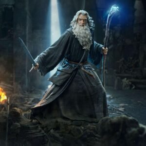Estatua de Gandalf de El Señor de los Anillos por Iron Studios - Imagen 2
