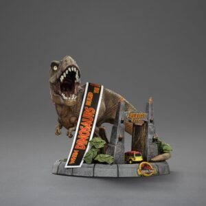 Figura Mini Co. de T-Rex Illusion Deluxe en Jurassic Park por Iron Studios - Imagen 3