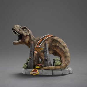 Figura Mini Co. de T-Rex Illusion Deluxe en Jurassic Park por Iron Studios - Imagen 4