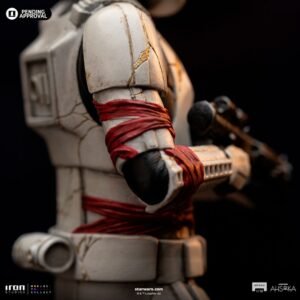 Figura Art Scale de Night Trooper en Star Wars Ahsoka por Iron Studios - Imagen 9