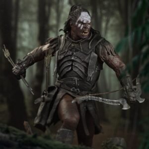 Figura de Lurtz, líder Uruk-Hai en El Señor de los Anillos por Iron Studios - Imagen 2