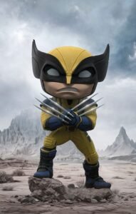 Minifigura Mini Co. de Wolverine en Marvel Deadpool & Wolverine por Iron Studios - Imagen 9