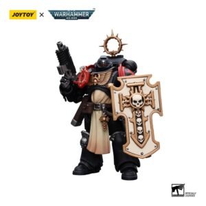 Figura articulada de Veterano de la Guardia de Espadas de los Templarios Negros en Warhammer 40k por Joy Toy - Imagen 3