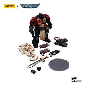 Figura articulada de Veterano de la Guardia de Espadas de los Templarios Negros en Warhammer 40k por Joy Toy - Imagen 5