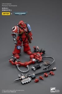 Figura articulada de Tecnomarine Primaris de los Ultramarines en Warhammer 40k por Joy Toy - Imagen 2