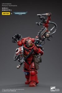 Figura articulada de Tecnomarine Primaris de los Ultramarines en Warhammer 40k por Joy Toy - Imagen 9