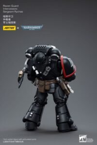 Figura articulada de Sargento Rychas de los Intercesores de la Guardia del Cuervo en Warhammer 40k por Joy Toy - Imagen 3
